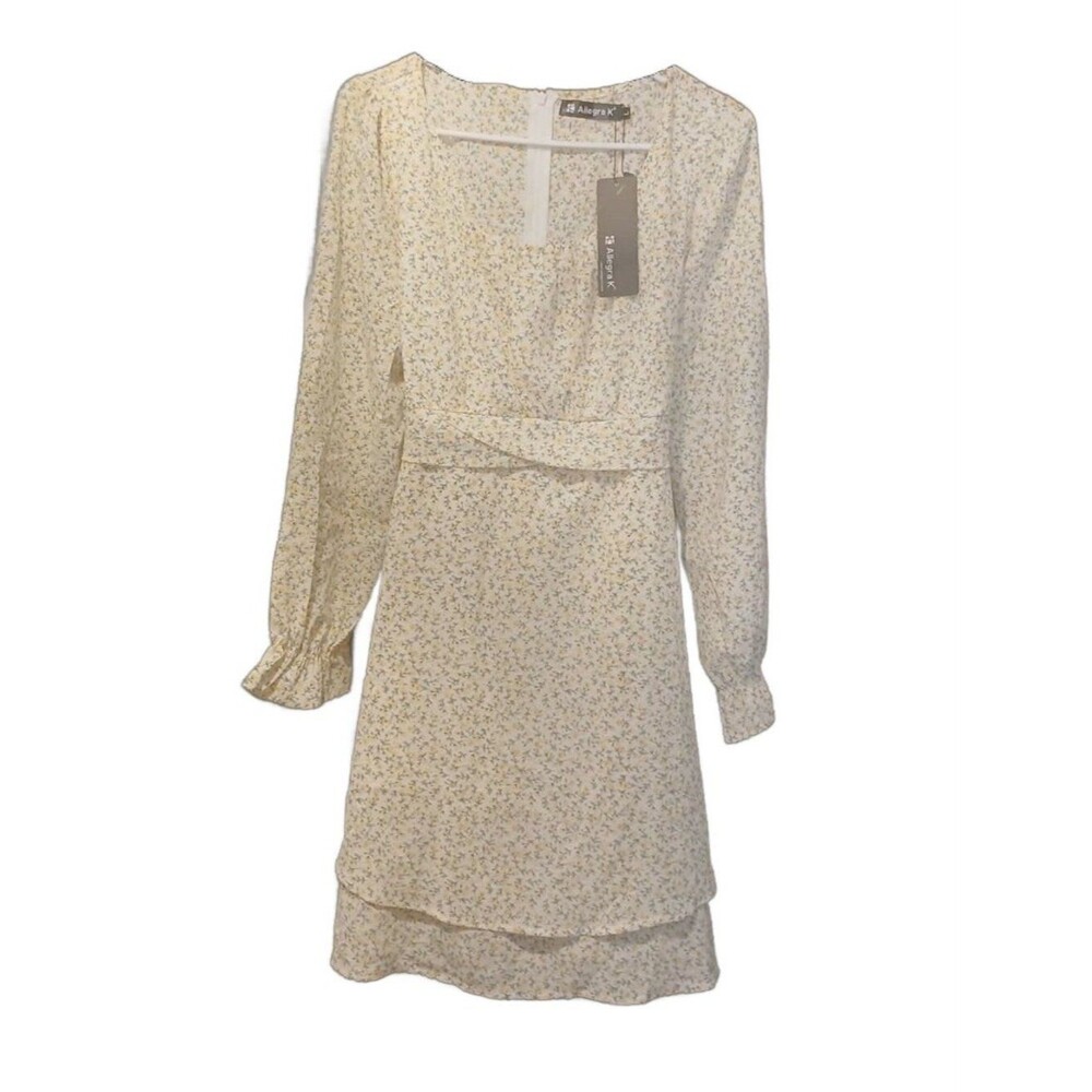 LAST CHANCE NWT Allegra K Chiffon Mini Dress